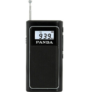 PANDA/熊猫 6200收音机锂电池自动老人迷你小巧立体声插卡播放器