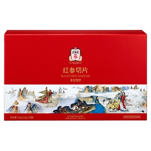 【胡可推荐】正官庄红参切片120g礼盒装礼盒【效期到29年11月】