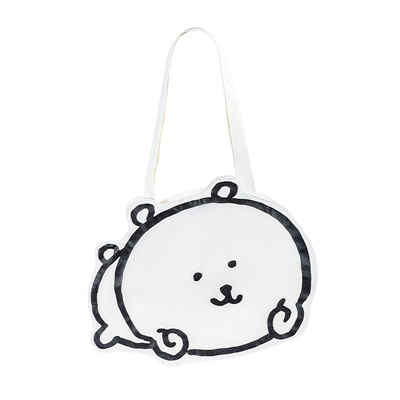 得力联名自嘲熊帆布袋