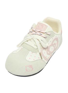 【三丽鸥联名】三福女板鞋夏季凯蒂猫卡通波点低帮女鞋855872