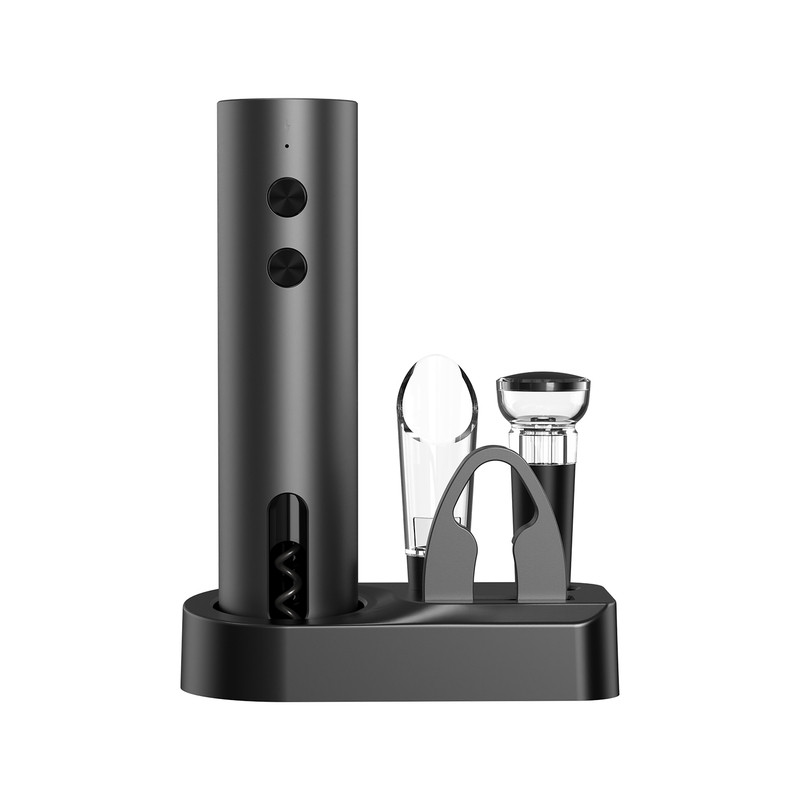 电动红酒开瓶器家用葡萄酒全自动起子神器不锈钢多功能开酒器套装