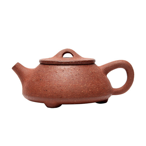 荣昌陶安陶全手工石瓢壶粗陶茶壶四大名陶功夫茶具纯手工非紫砂壶