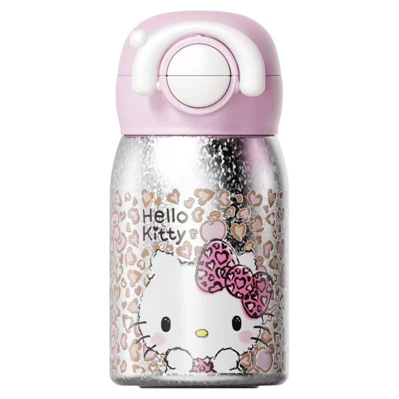 HelloKitty纯钛抑菌保温吸管杯