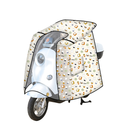 电动车挡风被冬季加绒加厚全包电瓶摩托车防风罩保暖防寒四季通用