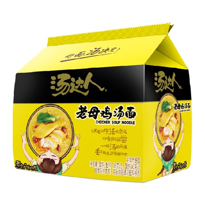 统一老母鸡汤面方便面