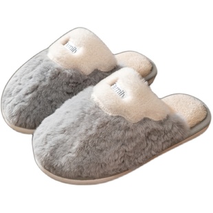 慈溪棉拖鞋女冬季2025新款室内家居可爱防滑保暖毛毛绒拖鞋秋冬天