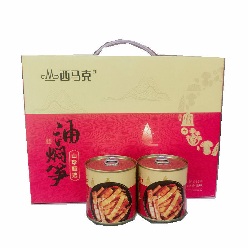正宗西马克油焖笋罐装 罐头280g 6瓶 一箱包邮