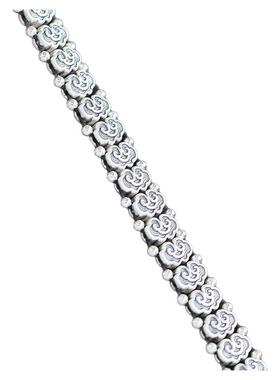 足银复古国风如意编绳手链女2025年气质小众设计新中式时尚百搭