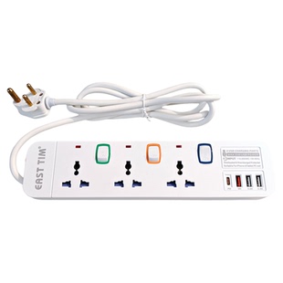 大小南非拖板老式香港插座印度规排插BS546大功率15A插线板带USB