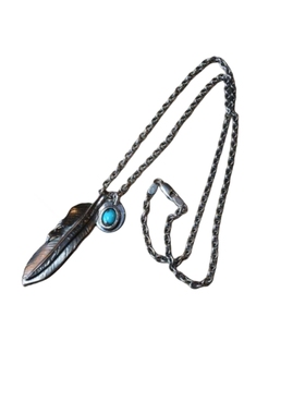 northworks嗲の小物羽毛银链