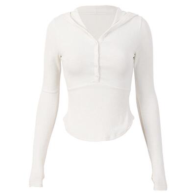 瑜伽服长袖上衣女跑步健身运动