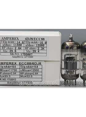 议价Amperex Bugle Boy ECC88 6DJ8 分阶段 getter 铂金匹配 Ampl