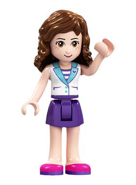 女孩子人仔拼装积木玩具公仔人偶