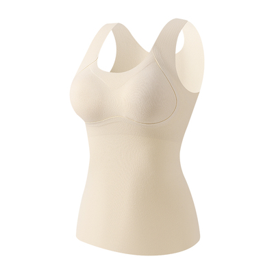 都市丽人保暖背心女带胸垫