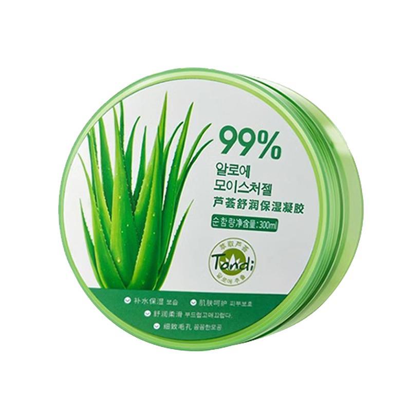 Tondi韩国芦荟胶女保湿补水专用晒后修护凝胶男士正品官方旗舰店