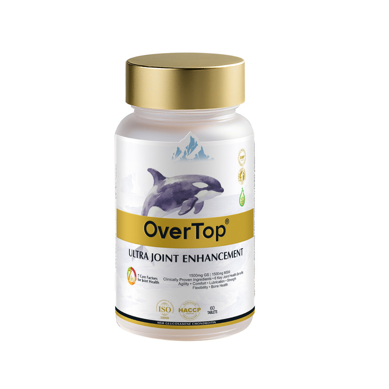 OverTop原装进口氨糖软骨素中老年膝盖关节骨胶原养护