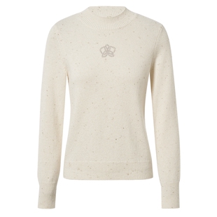 【羊毛】La Koradior拉珂蒂时尚羊绒衫新款纯色打底针织套头衫女