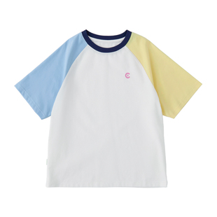 cicochild「调色T」26年夏季新款中大女童7A级抗菌多巴胺防晒短袖