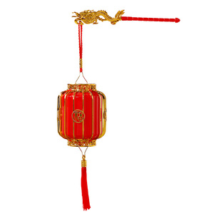 2026马年儿童手提音乐小灯笼新年装饰品春节发光挂饰福字过年花灯