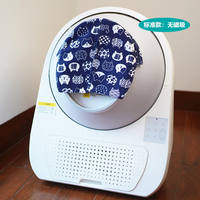 Compatible with CATLINK smart cat litter box, cat toilet door curtain, anti-odor accessory, drawstring, thickened cat litter garbage bag thumbnail 2