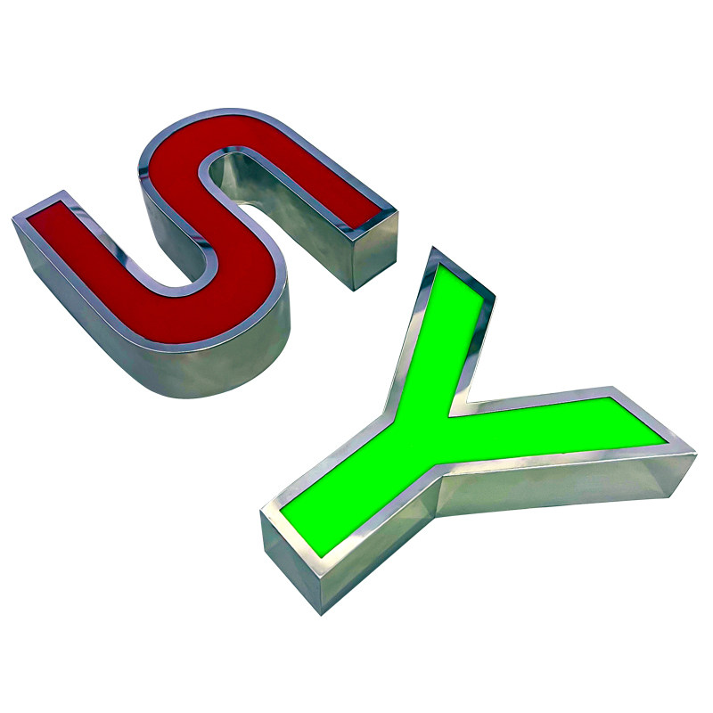 沈阳发光字定制迷你无边水晶字