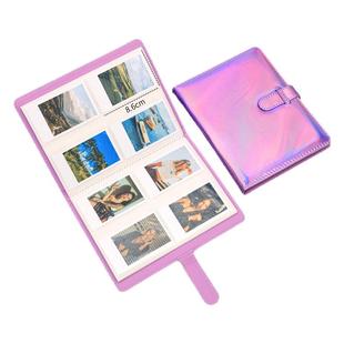 3三寸照片收纳册白边相纸拍立得相片相册本sq照片册迷你胶片影集