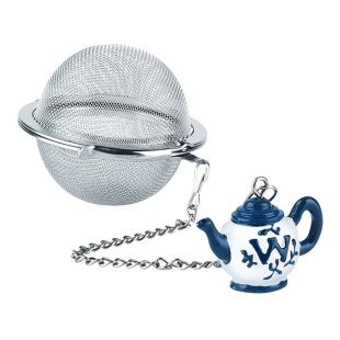 Whittard W茶壶型茶泡茶器 茶叶过滤器滤茶器茶滤网简装