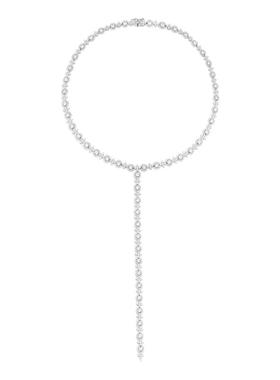 APM Monaco 密镶流星与圆圈Y字形项圈优雅轻奢高级送女友生日礼物