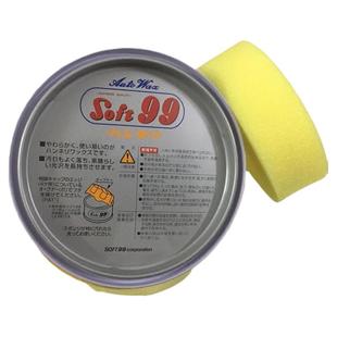 日本SOFT99汽车腊强力去污上光蜡99软蜡速特油蜡抛光打蜡划痕修复