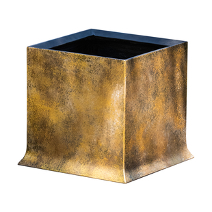 森空间装饰椿台花盆室内客厅绿植装饰优雅中式高级水泥盆摆件搭配