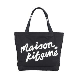 Maison Kitsune男女同款经典logo印花托特包男女新款XY推广