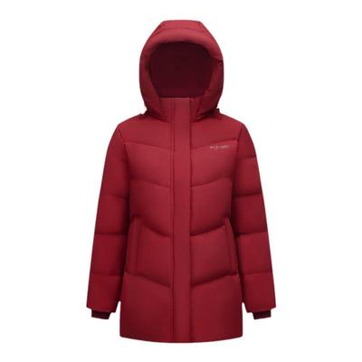 波司登中老年短款加肥加大羽绒服