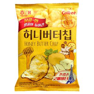 韩国进口卡乐比薯片蜂蜜黄油味休闲食品小吃解馋零食chiikawa联名