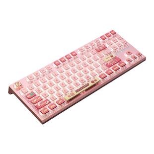 RK R87/104有线热插拔机械键盘DIY学生女生办公专用静音台式电脑