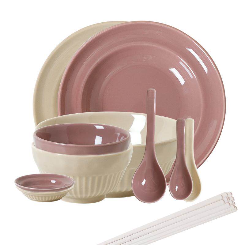 川岛屋法式餐具套装2025新款家用高级感乔迁礼物碗筷碗盘碗碟套装