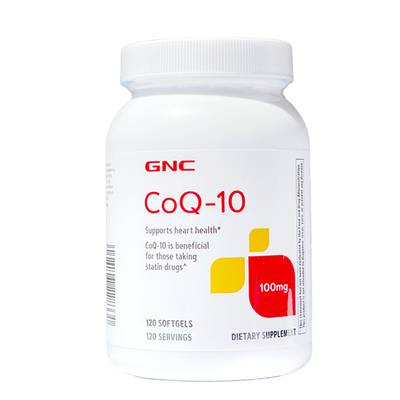 GNC辅酶Q10软胶囊100mg120粒正品