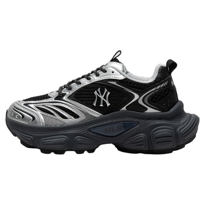 MLB男鞋女鞋复古黑色老爹鞋运动鞋休闲鞋3ASHWD15N-50BKS