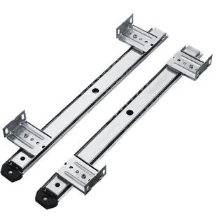 电脑桌下键盘导轨鼠标抽屉加装滑道轨道放置架托盘托架吊轨支架