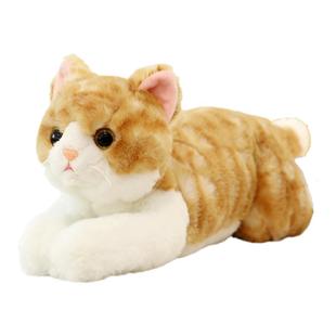 赛特嘟嘟仿真小猫咪玩偶睡觉抱枕猫猫公仔仿生猫娃娃儿童毛绒玩具