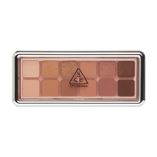 3ce三熹玉十二色眼影盘RAW NEUTRALS水泥盘不飞粉显色高粉质细腻