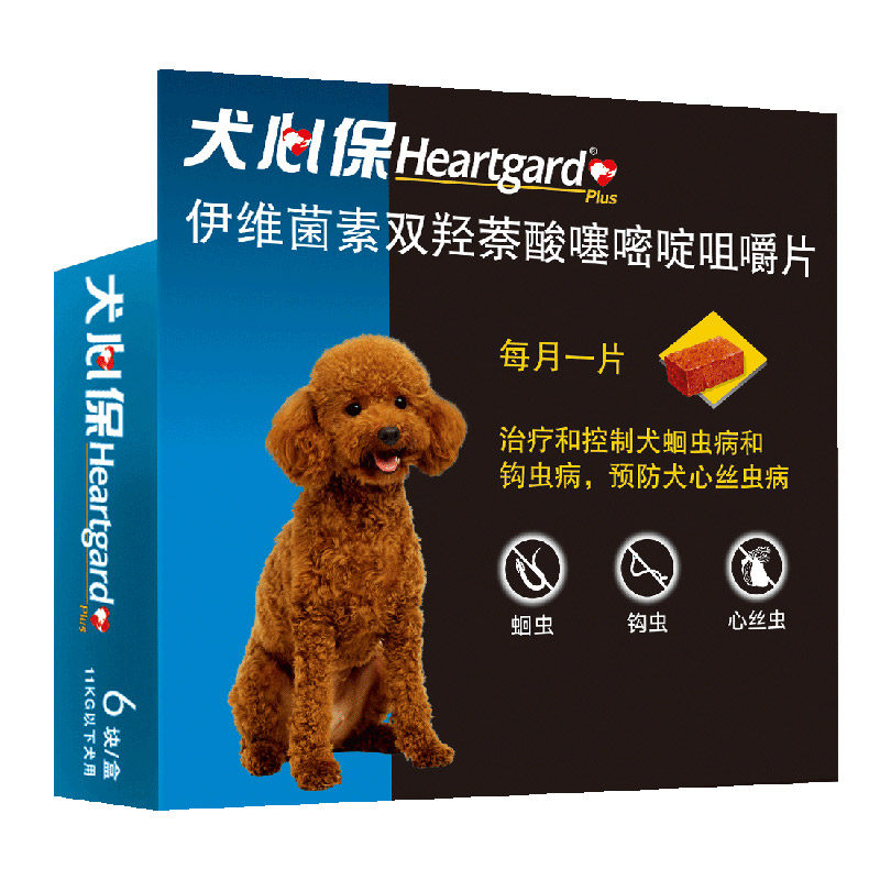 小型犬整盒狗体内驱虫