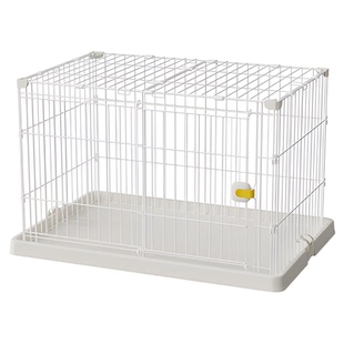 HAKE黑咔狗笼子中小型犬泰迪柯基室内半开天窗带厕所分离宠物围栏