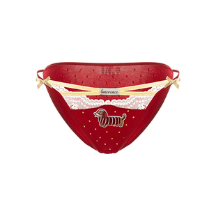 【红运修狗】小甜崽*女士性感勾人小心机红色本命年内裤女款纯棉