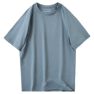 原纱防晒亲肤银离子抗菌运动透气短袖T恤男女素简主义冰感速干衣