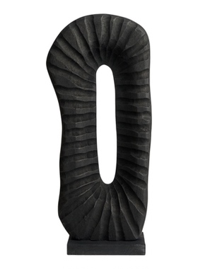 轻奢复古风软装花器摆件玄关客厅