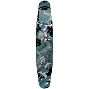 不在家长板女妖入门专业板滑板成人男女生舞板平花儿童代步喵板