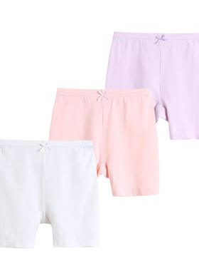 女生纯棉安全裤夏天打底裤双层