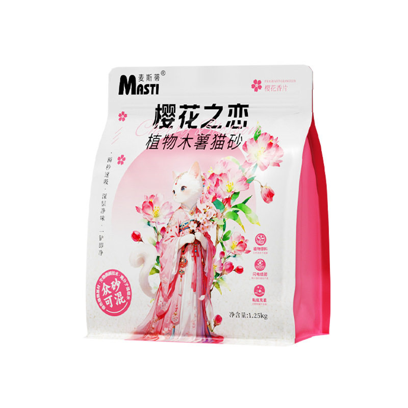 麦斯蒂樱花之恋木薯猫砂可冲