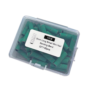 美甲砂圈打磨头迷你加长款卸甲刻磨甲面精修高品质美甲店专用工具