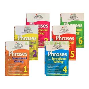 Casco phrases for Sensational Writing正版新加坡英语 小学创意写作 五感法写作文技巧素材积累英文版 新加坡书
